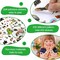 400 Pcs Jungle Animal Stickers for Kids, 8 Sheets Wild Safari Animal Decals for Scrapbooking, Water Bottles, Envelopes, Classroom Rewards & Party Favor Decorations